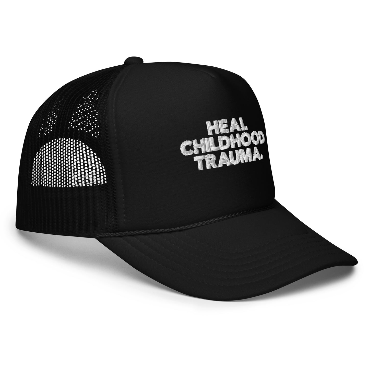 Heal Childhood Trauma Foam trucker hat